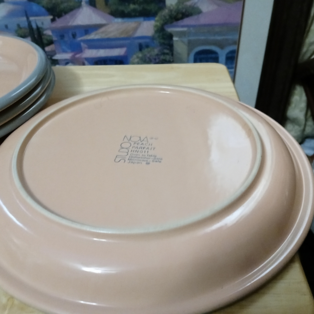 🗻🏯 4 🆕 VINTAGE FINE JAPANESE🍜🍱🇯🇵PLATES OVEN TO TABLE.🍝🍛🍵☕ - Picture 7 of 12